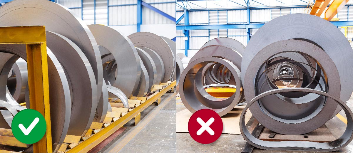 วิธีการจัดเก็บเมทัลชีท